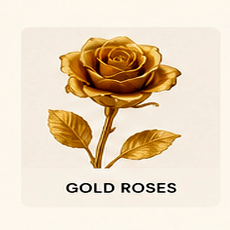 Gold rose